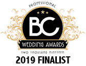 BC Wedding Award 2019 Finalist