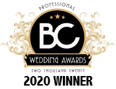 BC Wedding Award 2020 Winner