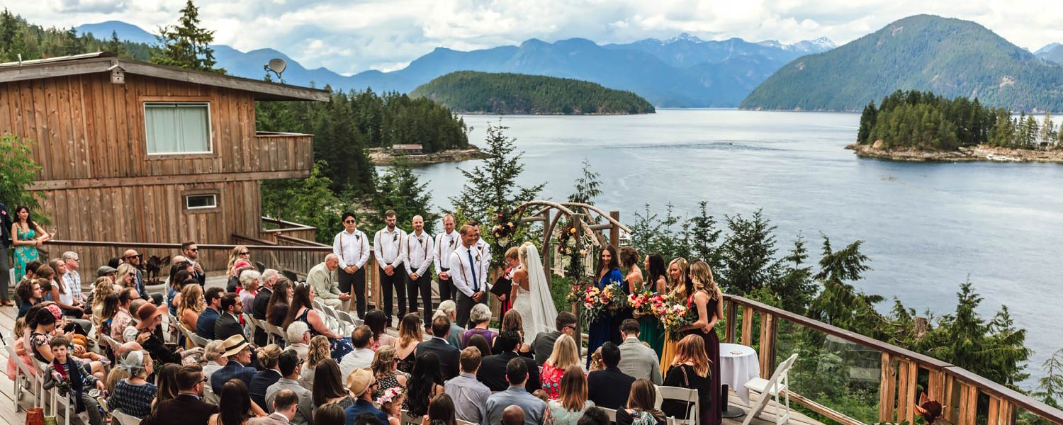 Large Wedding Packages - Sunshine Coast BC