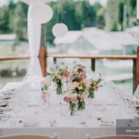 Emily and Neil oceanfront beach wedding at Painted Boat Resort