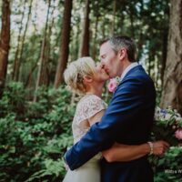 Emily and Neil oceanfront beach wedding at Painted Boat Resort