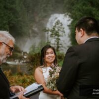 Felicia & Mike Elopement at Chatterbox Falls, Princess Louisa Inlet