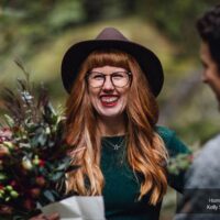 Kelley & Davis Elopement - Homesite Creek Waterfalls