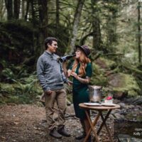 Kelley & Davis Elopement - Homesite Creek Waterfalls