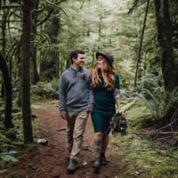 Kelley Davis Elopement - Homesite Creek Waterfalls