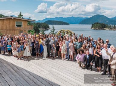 Lindsay & Chris Wedding - West Coast Wilderness Lodge, Egmont, BC