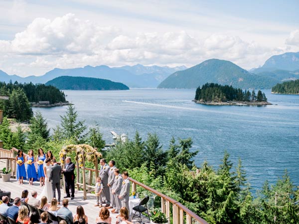 Lindsay & Chris Wedding - West Coast Wilderness Lodge, Egmont, BC