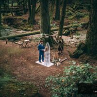 Maria & Dylan Elopement at Cliff Gilker, Sunshine Coast BC