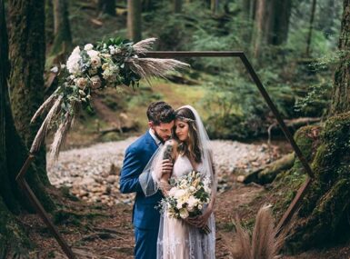 Maria & Dylan Elopement at Cliff Gilker, Sunshine Coast BC