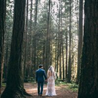 Maria & Dylan Elopement at Cliff Gilker, Sunshine Coast BC