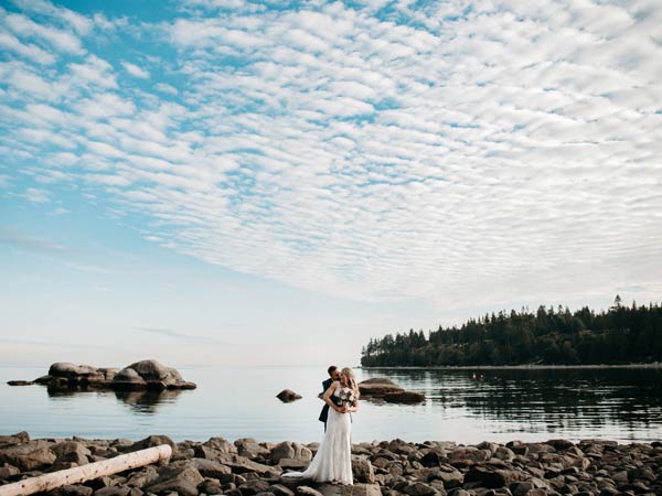 Molly & Matt Wedding - The Pointhouse, Halfmoon Bay, BC