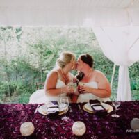 Nicole and Katie Wedding - Sunshine Coast oceanfront