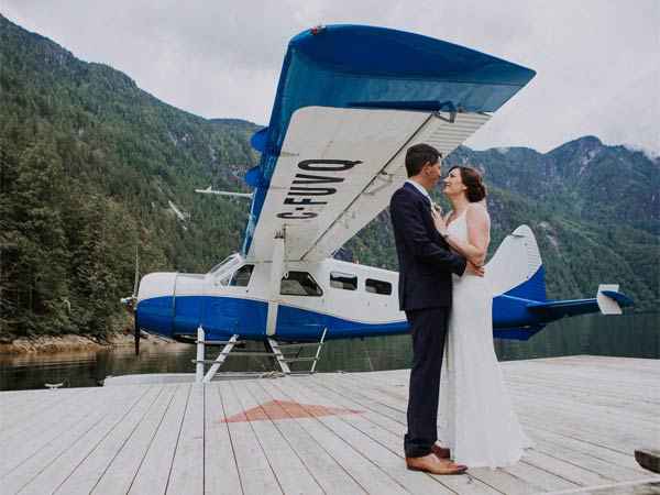 Sarah & Peter Wedding - Painted Boat Resort & Chatterbox Falls, Sunshine Coast BC