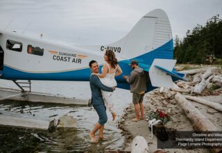 Christine & Mike Adventure Elopement to Thormanby Island, Sunshine Coast BC