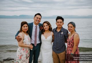 Christine & Mike Adventure Elopement to Thormanby Island, Sunshine Coast BC