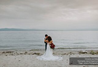 Christine & Mike Adventure Elopement to Thormanby Island, Sunshine Coast BC