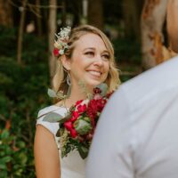 Laura & Tim - Elopement at Bakers Beach, Sunshine Coast BC