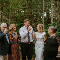 Laura & Tim - Elopement at Bakers Beach, Sunshine Coast BC