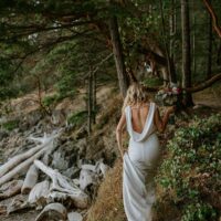 Laura & Tim - Elopement at Bakers Beach, Sunshine Coast BC