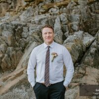 Laura & Tim - Elopement at Bakers Beach, Sunshine Coast BC