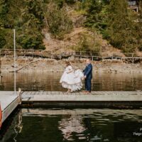 Caroline & Igor Small Sunshine Coast Wedding at Pender Harbour Resort