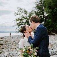 Eliza and Chester Elopement - Thormanby Island & Chatterbox Falls