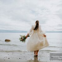 Eliza and Chester Elopement - Thormanby Island & Chatterbox Falls