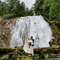 Eliza and Chester Elopement - Thormanby Island & Chatterbox Falls