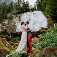 Coastal Weddings: Rebecca & Jared's Elopement - Chatterbox Falls & Marion Lake