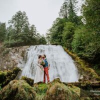 Coastal Weddings: Rebecca & Jared's Elopement - Chatterbox Falls & Marion Lake