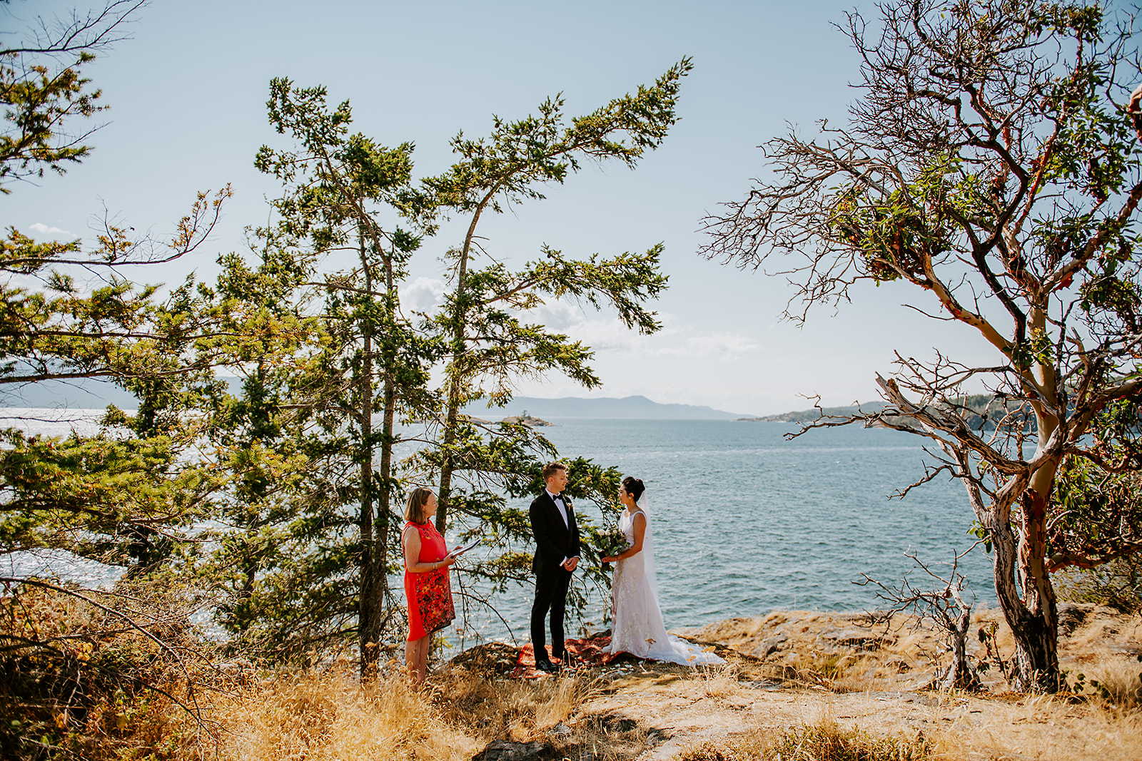 West Coast elopement at Daniel Point, Pender Harbour