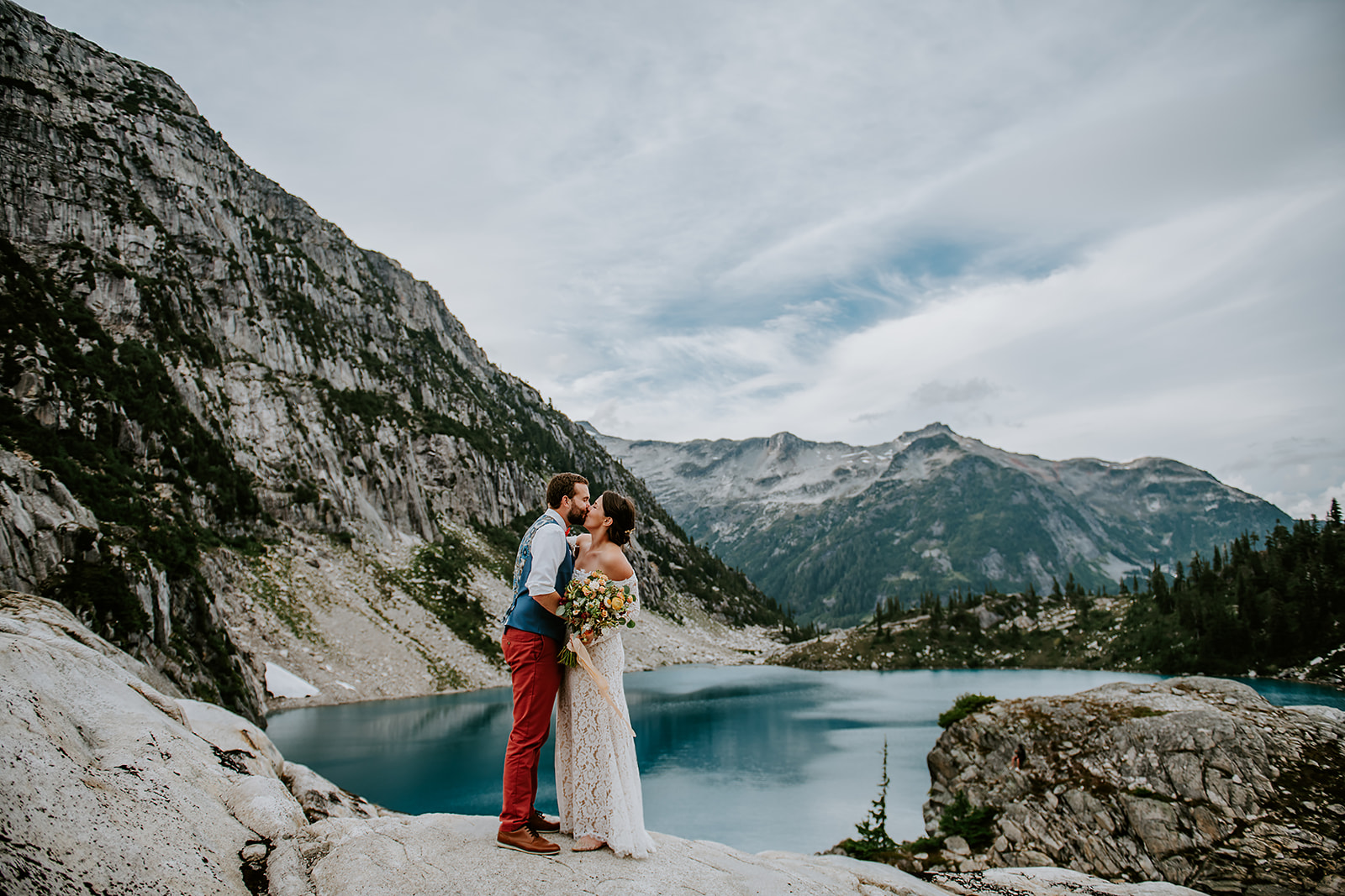 Alpine Lake Adventure Elopement