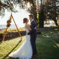 Kate & Tyler Small Oceanfront Wedding, Gibsons BC