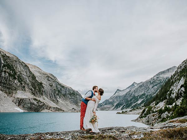 Adventure Elopement - Marion Lake and Chatterbox Falls, BC