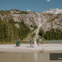 Amelia and Phillip - Adventure Elopement - Alpine Lake