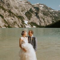 Amelia and Phillip - Adventure Elopement - Alpine Lake