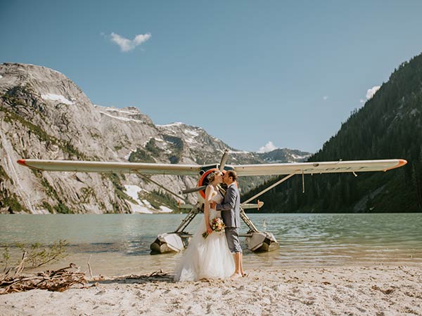 Amelia and Phillip - Adventure Elopement - Alpine Lake