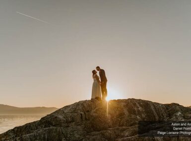 Asten & Andrew Elopement | Daniel Point Park