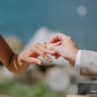 Lynne and Sean Elopement | Fish Hook Beach