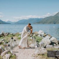 Lynne and Sean Elopement | Fish Hook Beach