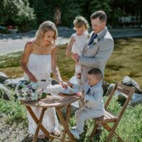 Lynne and Sean Elopement | Fish Hook Beach