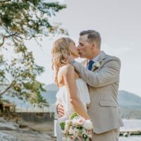 Lynne and Sean Elopement | Fish Hook Beach