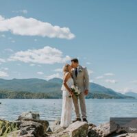 Lynne and Sean Elopement | Fish Hook Beach