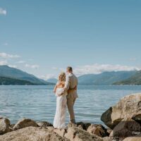 Lynne and Sean Elopement | Fish Hook Beach