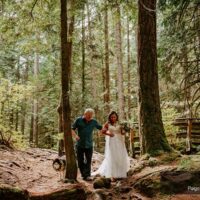 Michelle & Kevin Elopement at Cliff Gilker, Sunshine Coast BC