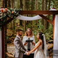 Michelle & Kevin Elopement at Cliff Gilker, Sunshine Coast BC