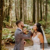 Michelle & Kevin Elopement at Cliff Gilker, Sunshine Coast BC