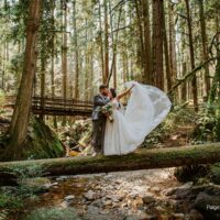 Michelle & Kevin Elopement at Cliff Gilker, Sunshine Coast BC