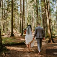 Michelle & Kevin Elopement at Cliff Gilker, Sunshine Coast BC