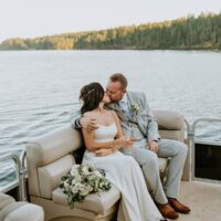 Skye and Spencer Elopement - Pipers Point (Boat only location)